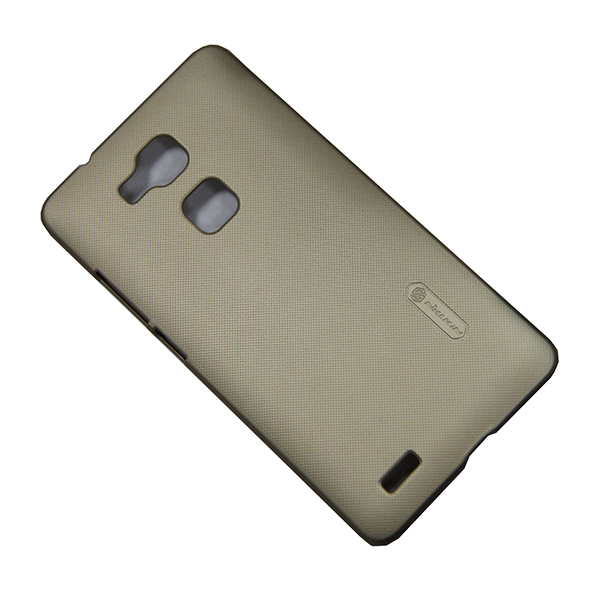 фото Чехол для huawei mate 7 задняя крышка пластик ребристый nillkin <золото> promise mobile
