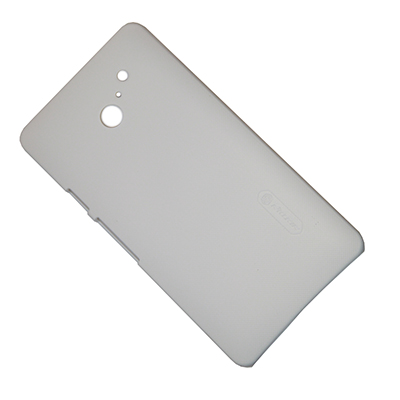 

Чехол для Huawei Ascend D2 (HW-03E) задняя крышка пластик ребристый Nillkin <белый>