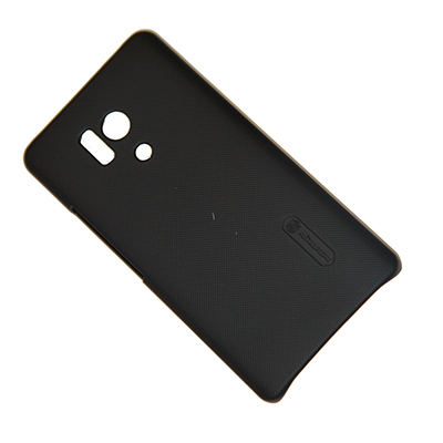фото Чехол для huawei honor 3 (hn3-u00) задняя крышка пластик ребристый nillkin <черный> promise mobile