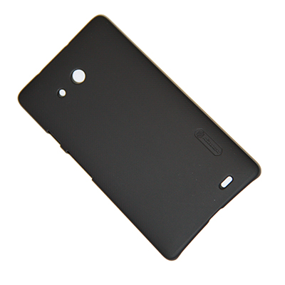 Чехол для Huawei Ascend Mate (MT1-U06) задняя крышка пластик ребристый Nillkin <черный>