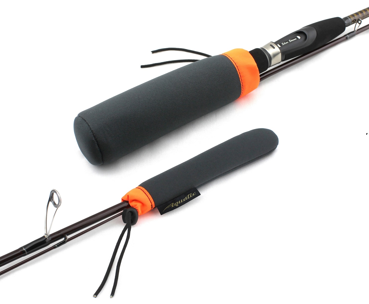 Чехол для снастей Aquatic Aquatic ЗН-01 17 x 4 x 4 см, черный/оранжевый