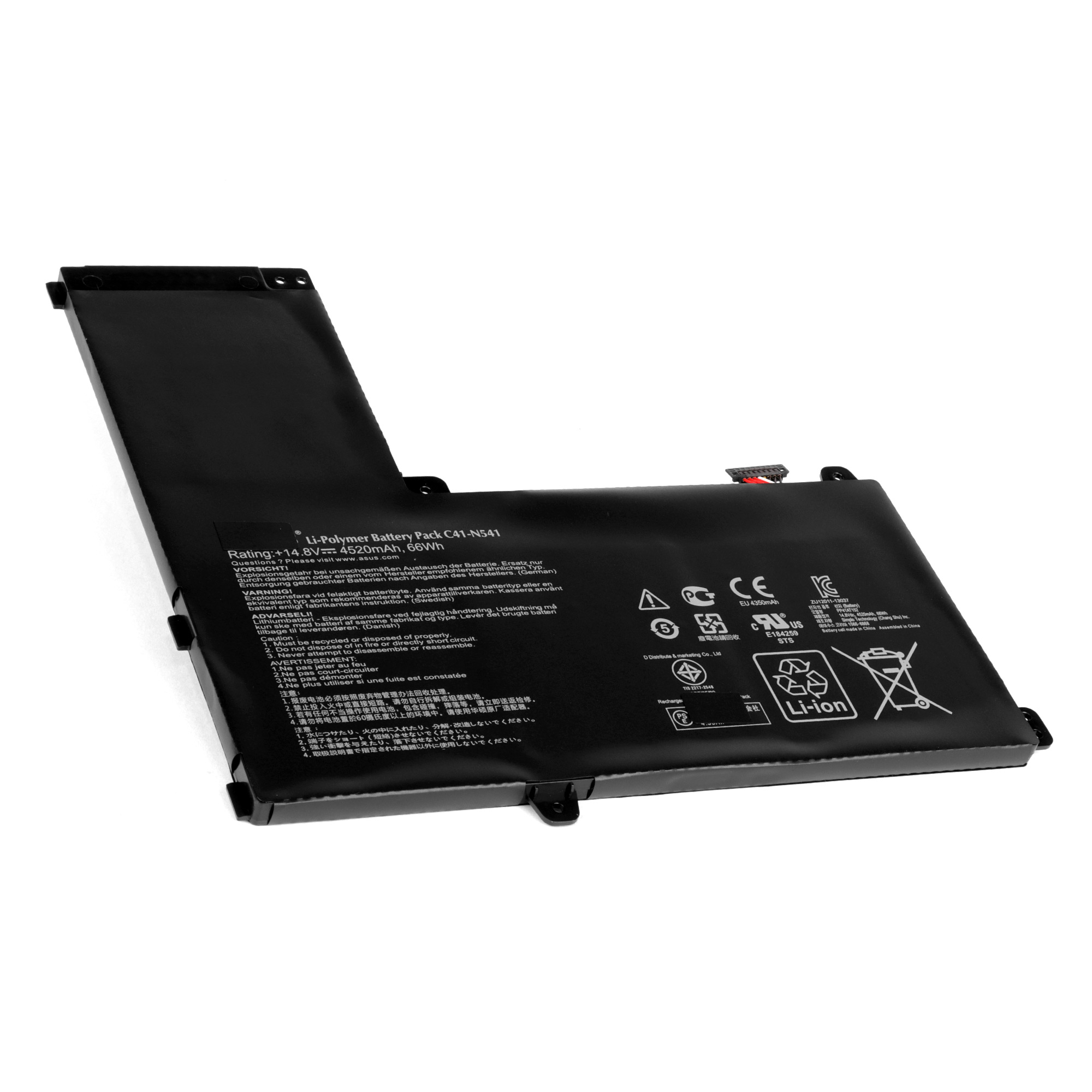 фото Аккумулятор oem для ноутбука asus n541 (c41-n541)