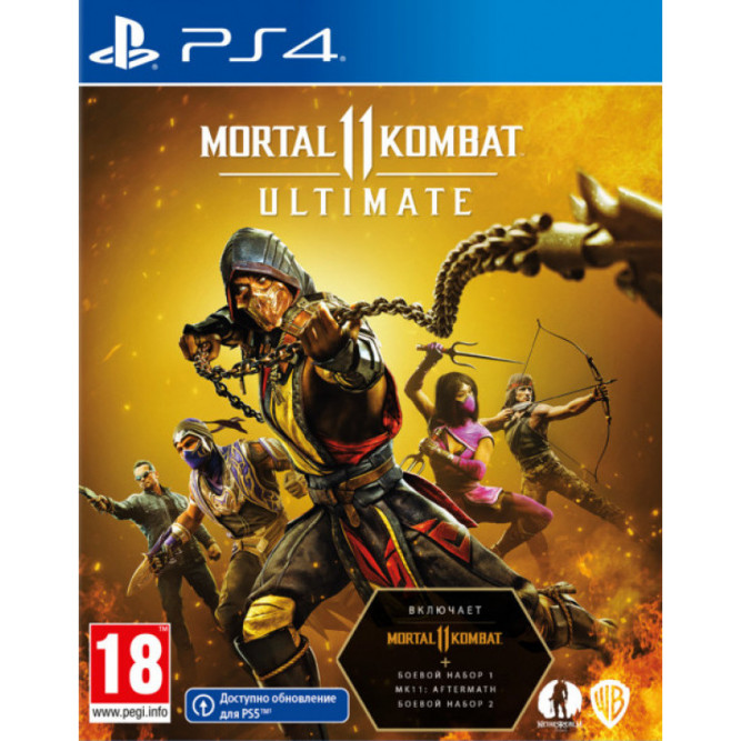 фото Игра mortal kombat 11 ultimate для playstation 4 sony