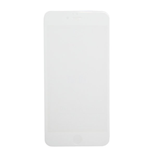 

Защитное стекло для Apple iPhone 6 Plus, iPhone 6s Plus (полное покрытие 3D) <белый>