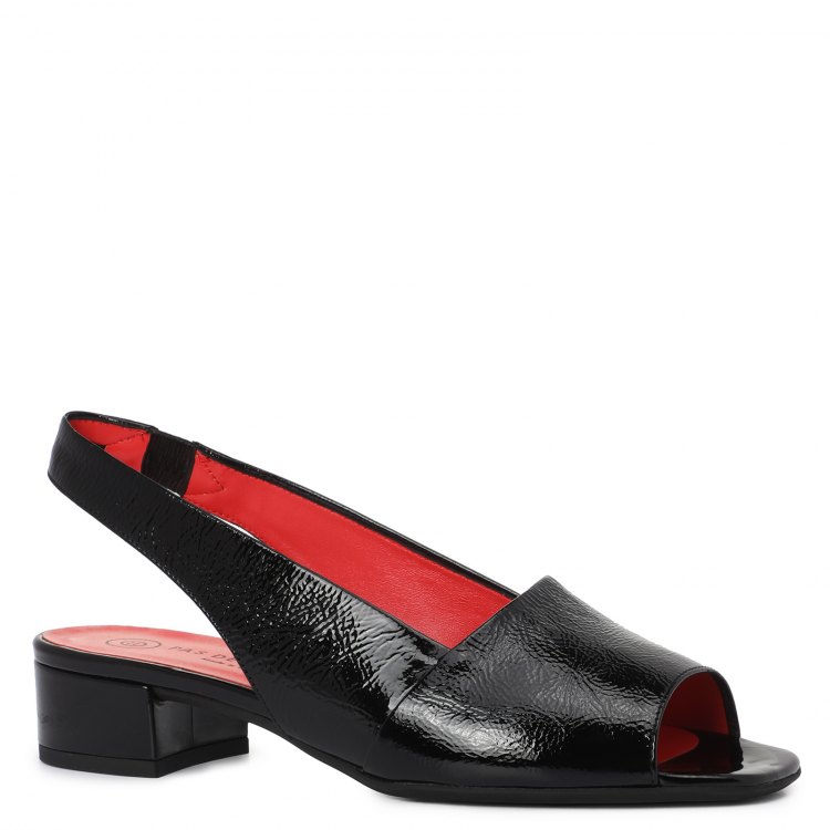 

Туфли женские Pas De Rouge 2371_2 черные 39 EU, 2371_2