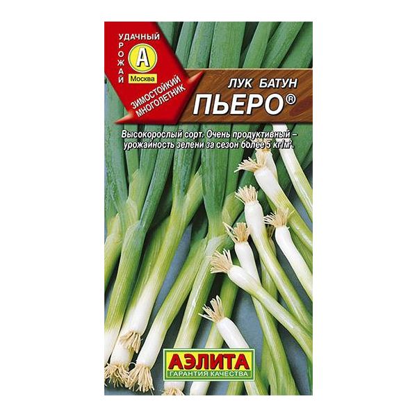 

Семена лук-батун Аэлита Пьеро 1 уп.