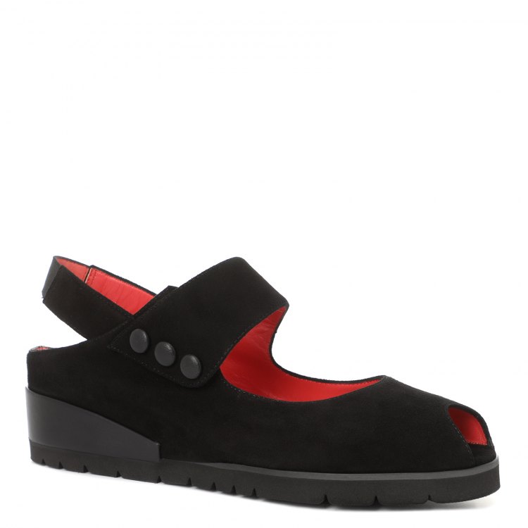 

Босоножки женские Pas De Rouge 2364 черные 42 EU, 2364