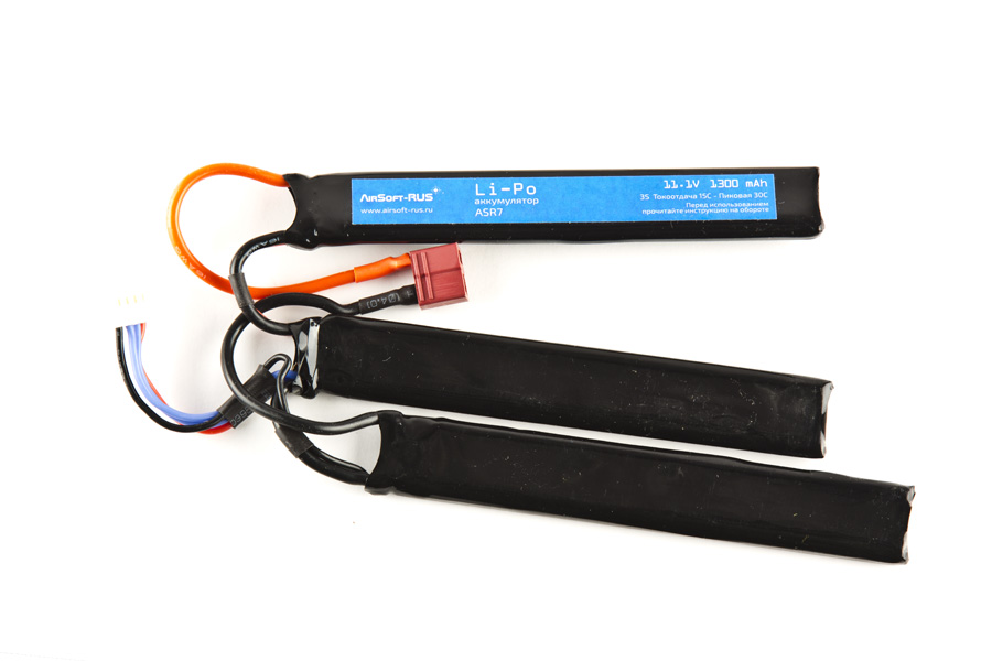 фото Аккумулятор li-po 11,1v 1300 mah (asr7-t)