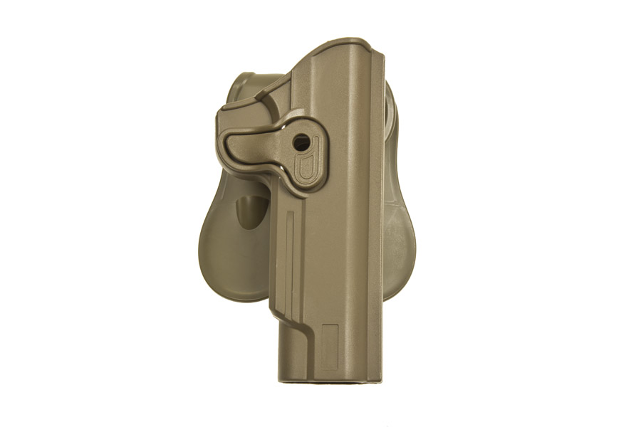 фото Кобура wosport пластиковая imi для colt 1911 tan (gb-44-t)