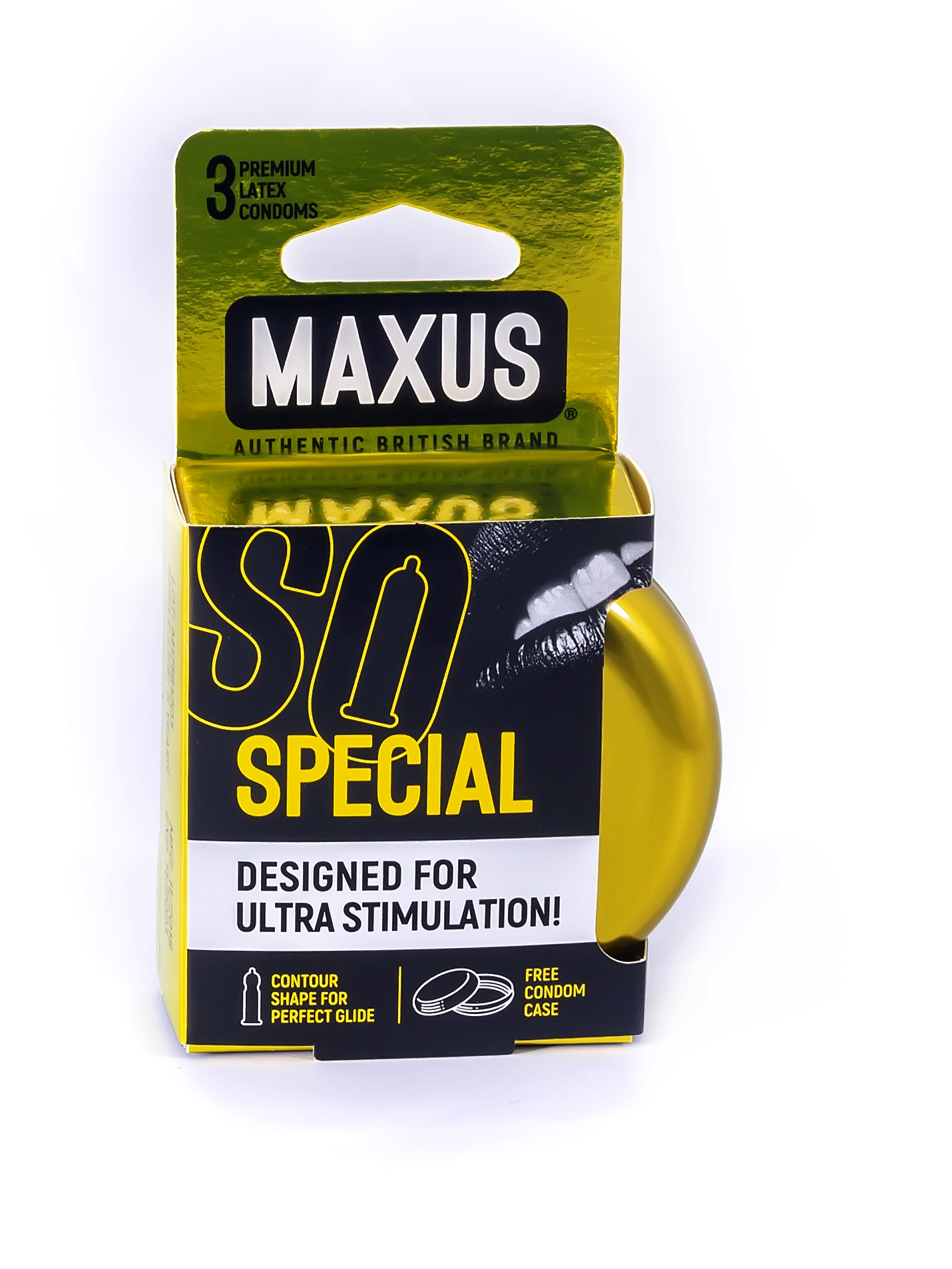 Купить Презервативы Maxus Special в железном кейсе точечно-ребристые 3 шт.