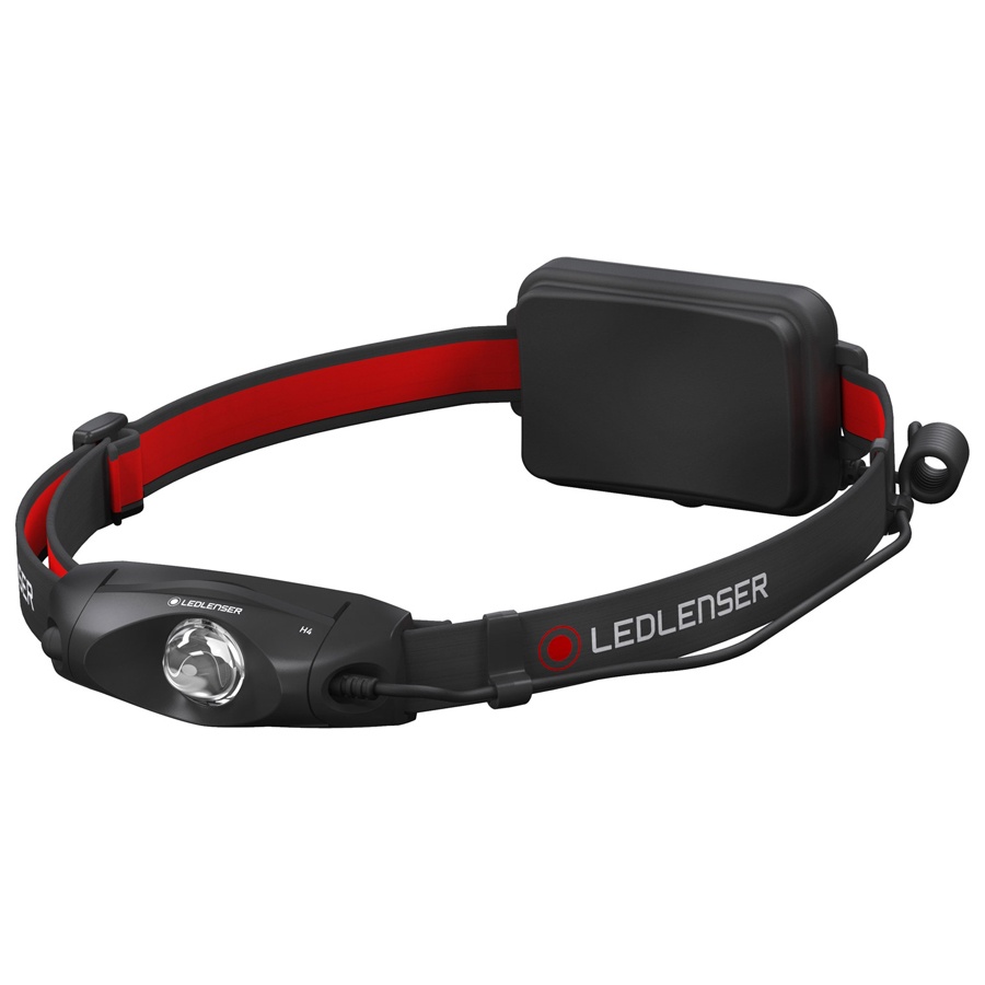 фото Фонарь налобный led lenser h4 - черный (501096)