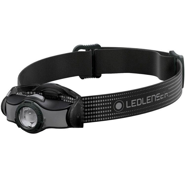 Фонарь налобный LED Lenser MH3 - Черно-Серый (501597)