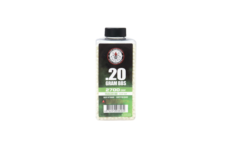 

Шары G&G 0.20гр 2700шт зеленые трассирующие (G-07-264)
