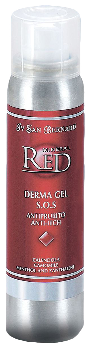 Гель-анестетик для кожи Iv San Bernard Mineral Red Derma Gel SOS, противозудный, 100 мл