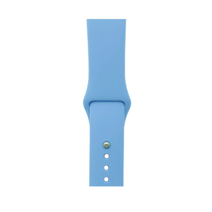 

Силиконовый ремешок Case-House для Apple Watch 38-40 мм, Васильковый, Силиконовый ремешок