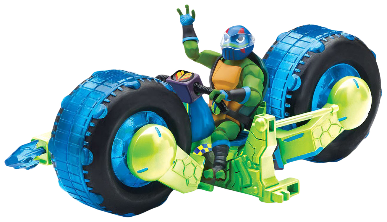 фото Мотоцикл playmates toys tmnt с фигуркой лео