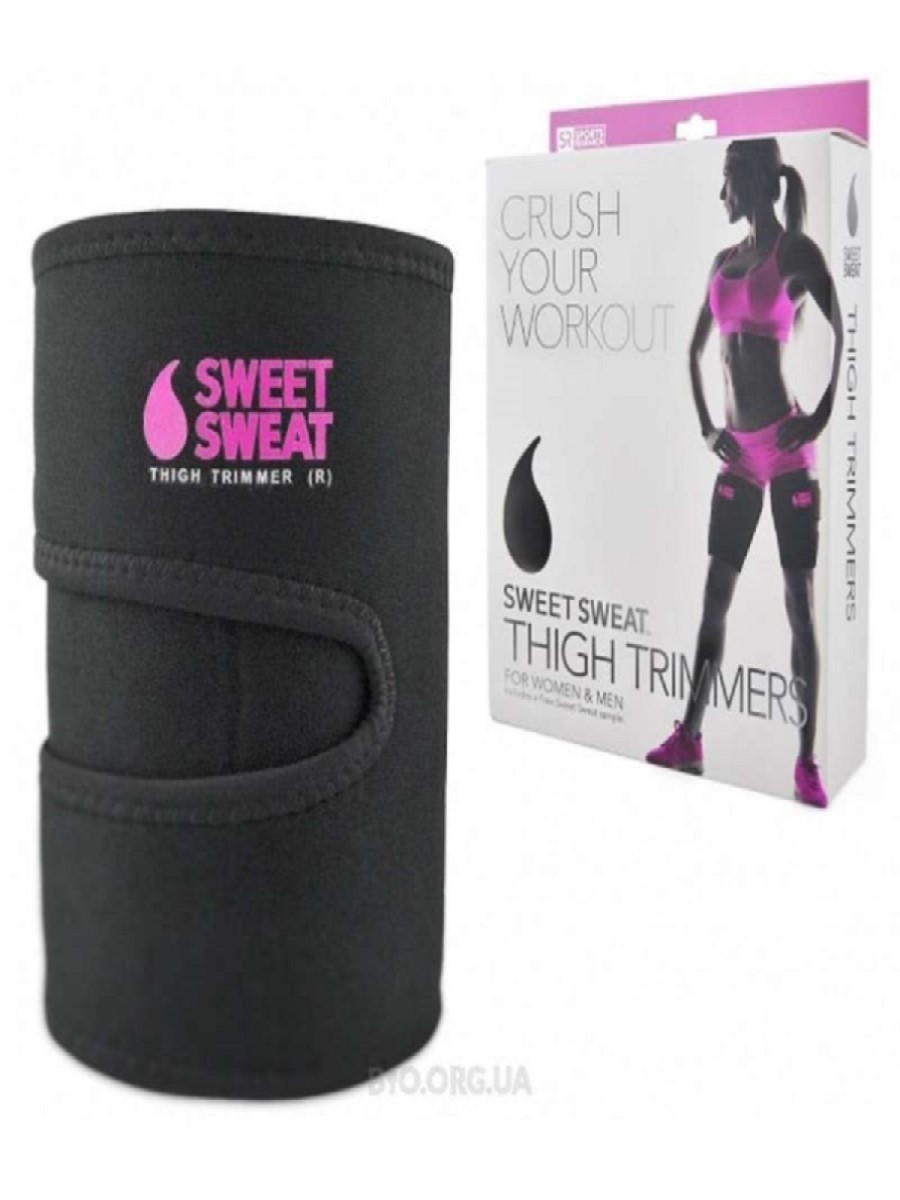 фото Термопояс sweet sweat thigh trimmers belt, розовый, one size