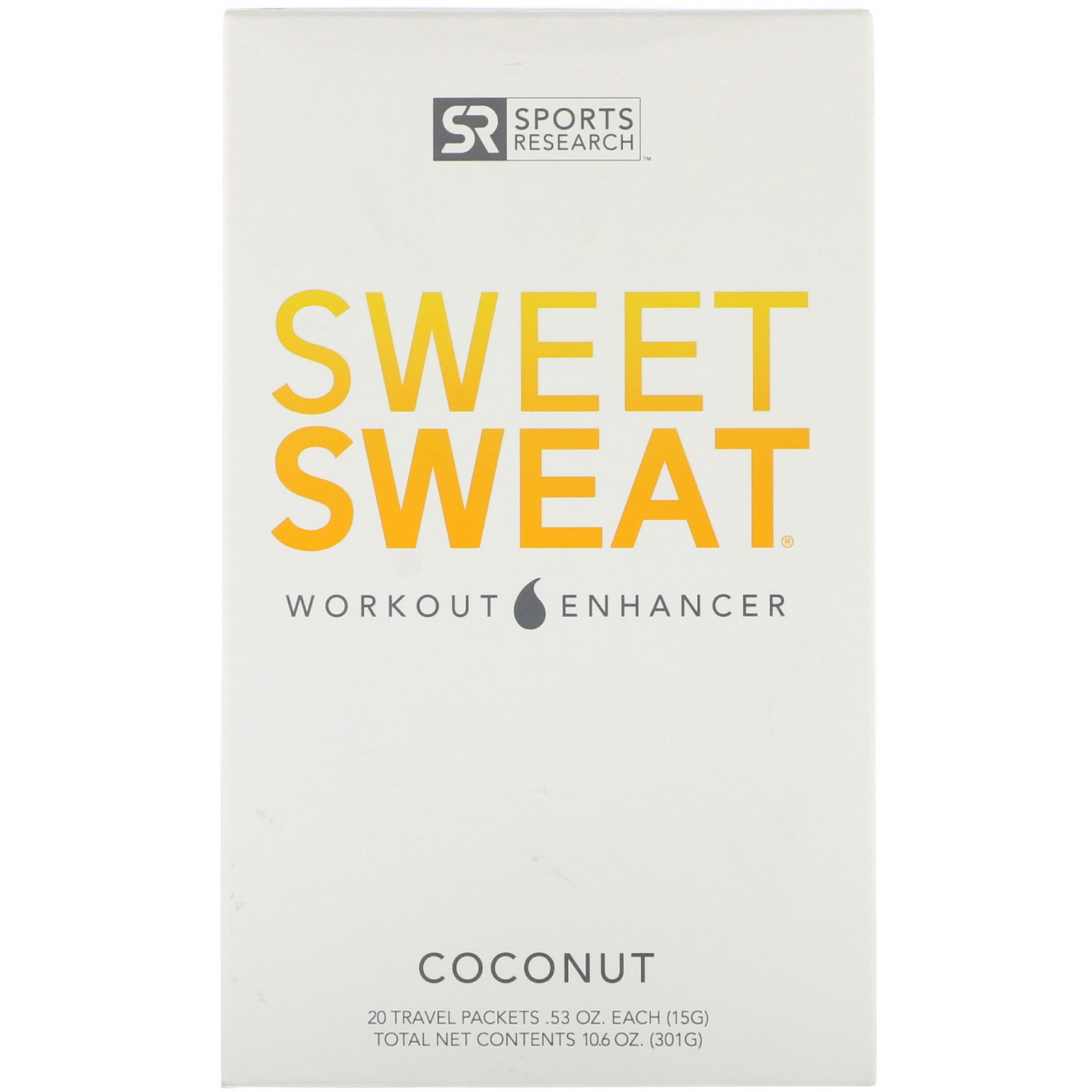 

Жиросжигатель Sweet Sweat Gym Packet Box 350 г кокос, Gym Packet Box