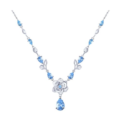 

Колье из серебра с фианитами 45 см SOKOLOV 94070213, 94070213