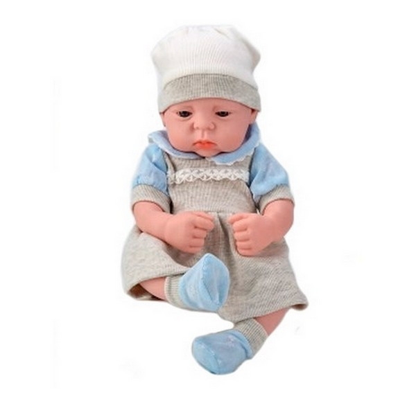 фото Пупс junfa toysbaby so lovely в платье, шапочке, носочках, с аксессуарами, 38 см