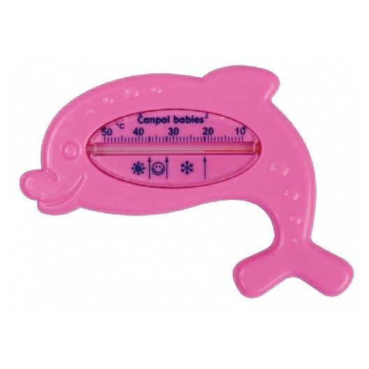 фото Термометр для ванны canpol "дельфин" арт. 2/782 цвет красный canpol babies
