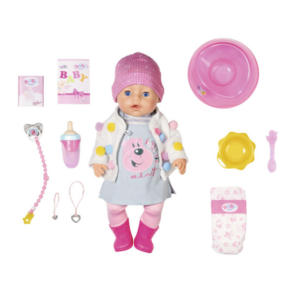 

Кукла Zapf Creation интерактивная Baby born Стильная Весна, 43 см