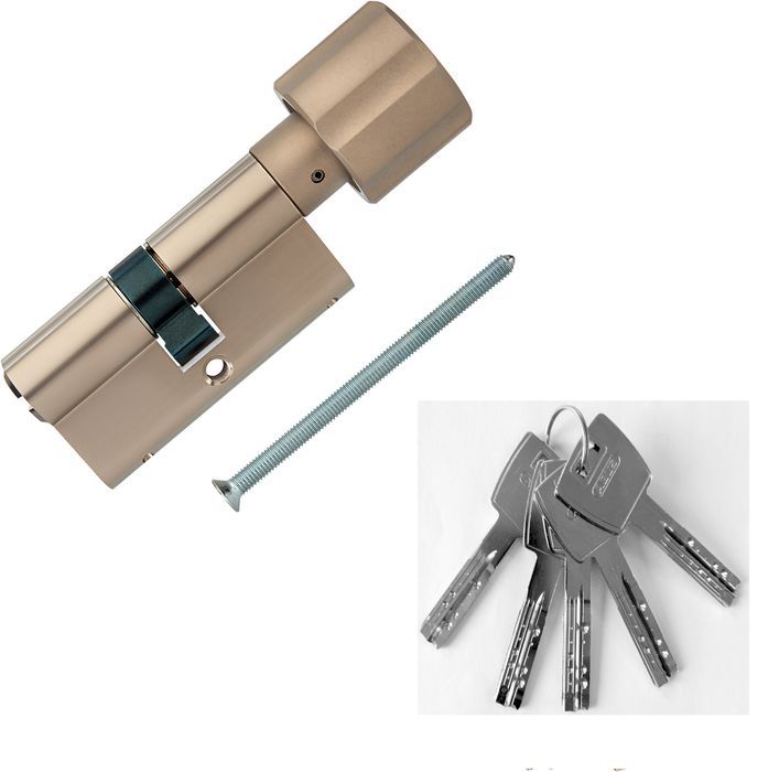 

Ключевой цилиндр ABUS X12R430 30-30 (60 мм) NI, Серебристый, X12