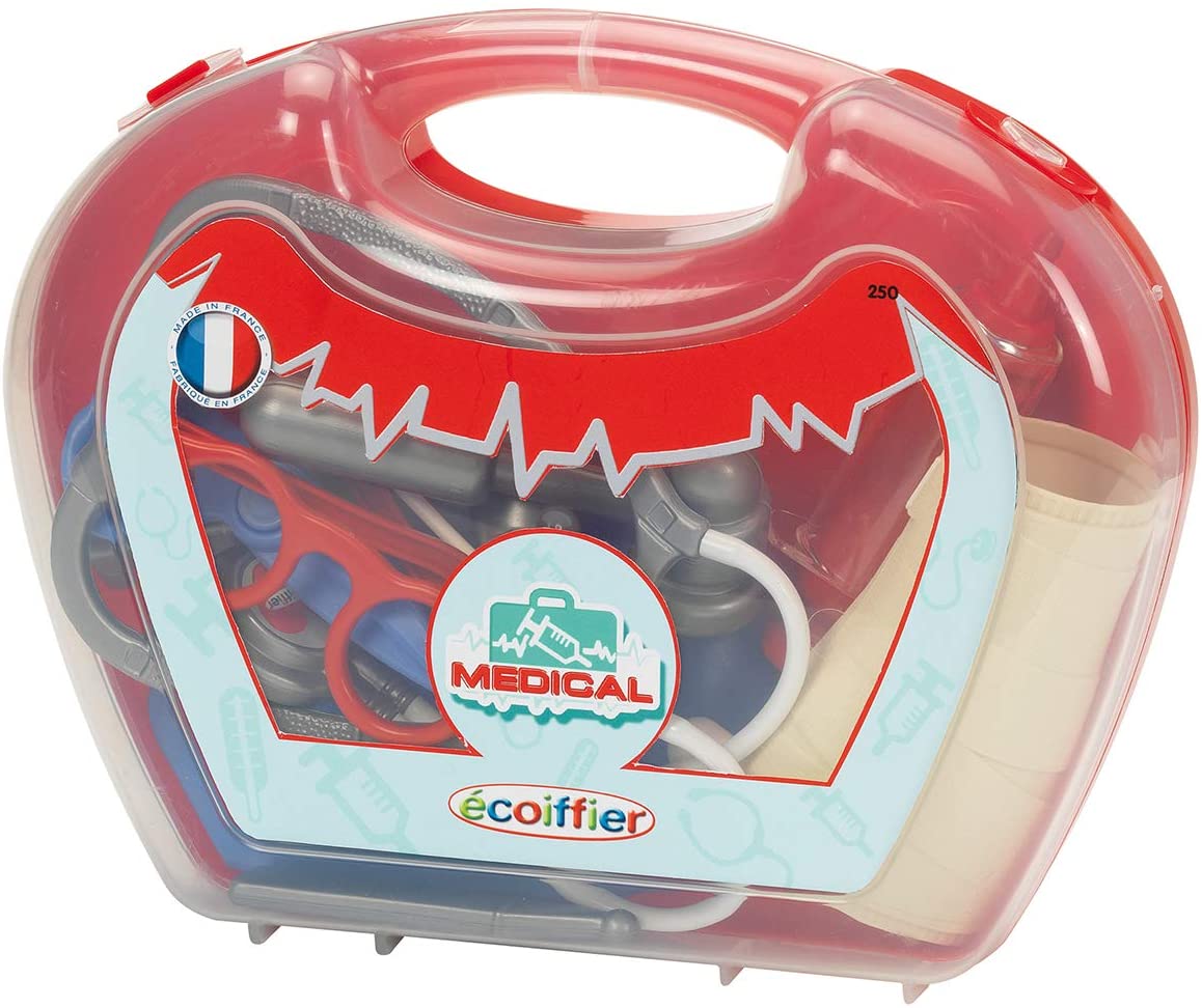 Детский набор доктора Ecoiffier в чемоданчике игровой набор кормление малыша ecoiffier в чемоданчике