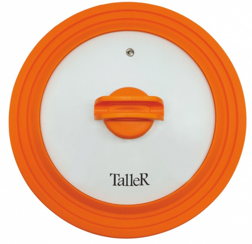 

Крышка TalleR TR-38007 24-26-28 см, Оранжевый;прозрачный;черный, TalleR-22