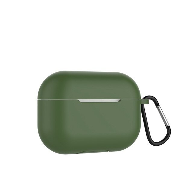 фото Чехол mietubl для apple аirpods pro dark green