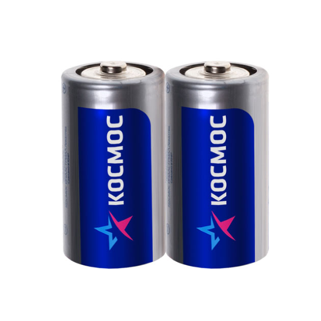 Батарейка КОСМОС KOCR20 Тип: D (R20) (Кол-во в уп, 2шт,)