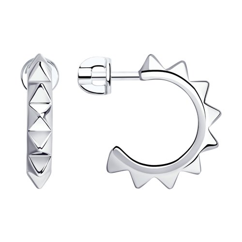 

Серьги конго из серебра SOKOLOV 94023982, 94023982