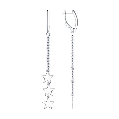 

Серьги подвески из серебра SOKOLOV 94023950, 94023950