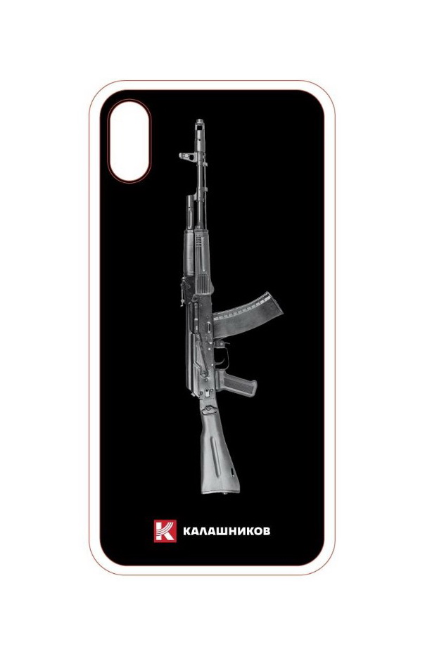 фото Чехол калашников для apple iphone x/iphone xs black/grey