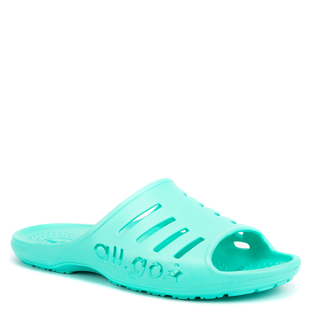 фото Сланцы женские all.go allgo 10 бирюзовые 38 ru