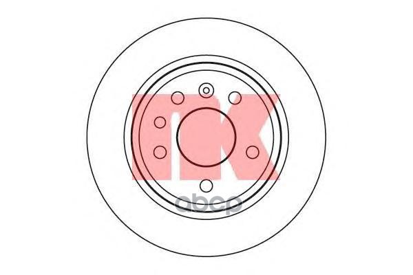 фото Диск тормозной nk 203610