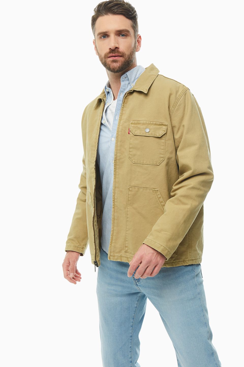

Куртка мужская Levi's 8641500000 бежевая M, Бежевый, 8641500000