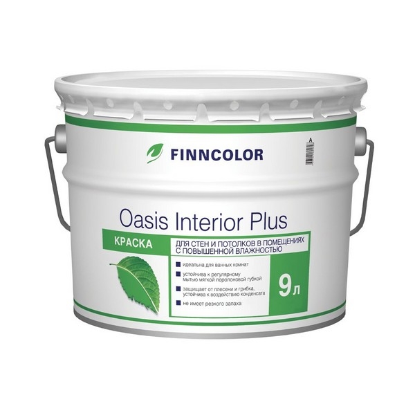 Краска Finncolor Oasis Hall & Office, база A, 2,7 л краска finncolor mineral strong база a 2 7 л