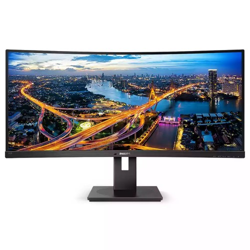 

34" монитор Philips 345B1C/00 Black 100Hz 3440x1440 VA, Черный, 345B1C/00