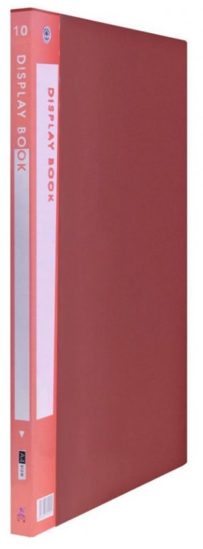 

Папка с 10 файлами А4, плотный пластик, арт. CY10AB-R