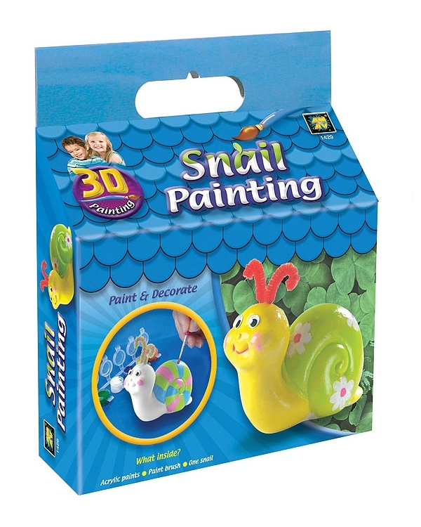 

Набор для творчества 3D Diamant Toys Разрисуй улитку