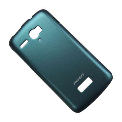 фото Чехол для huawei u8836d задняя крышка пластиковый pisen матовый <синий> promise mobile