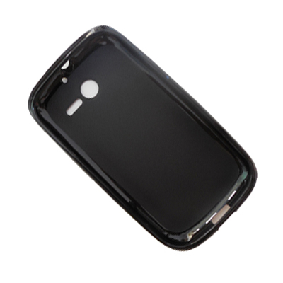 Чехол для Huawei C8655 силиконовый матовый <черный>