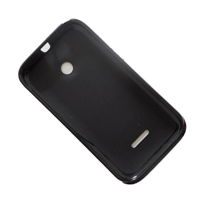

Чехол для Huawei U8685D (Ascend Y210) силиконовый матовый <черный>