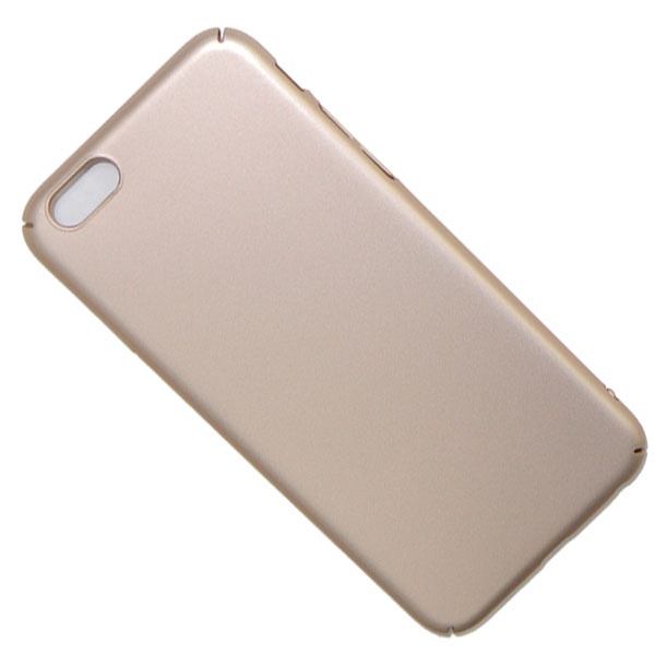 

Чехол для Apple iPhone 6 задняя крышка пластик Soft Touch <золотой>, Золотистый