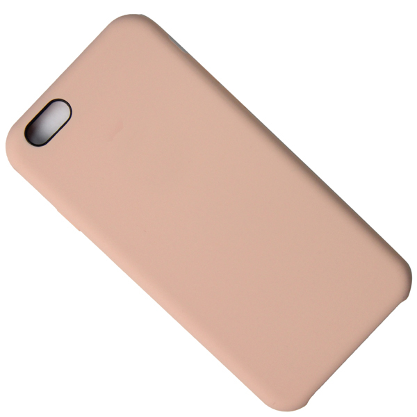 фото Чехол для apple iphone 6/6s силиконовый soft touch <розовый> (премиум) promise mobile