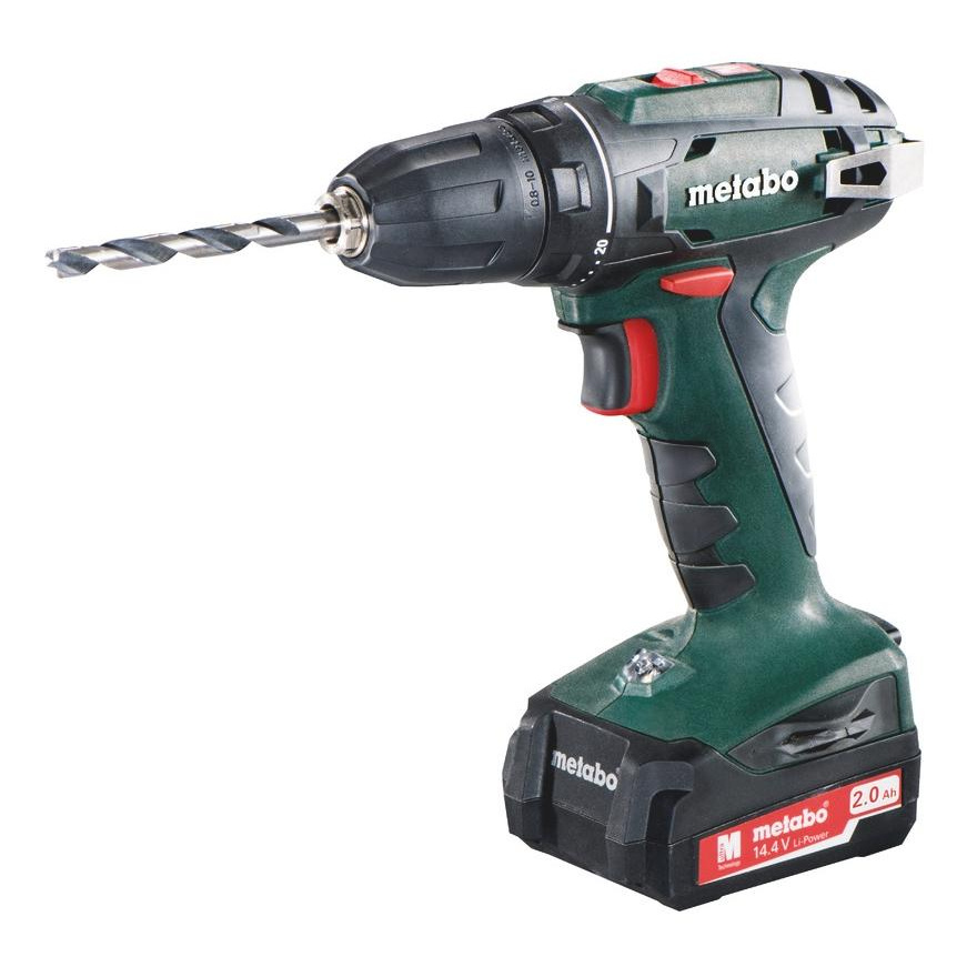 акк безударная дрель шуруповерт metabo powermaxx bs 12 q 601037500 Акк. безударная дрель-шуруповерт Metabo BS 14.4 602206540