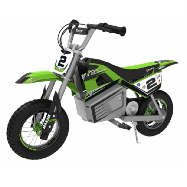 

Электро-минибайк Razor SX350 McGrath зеленый