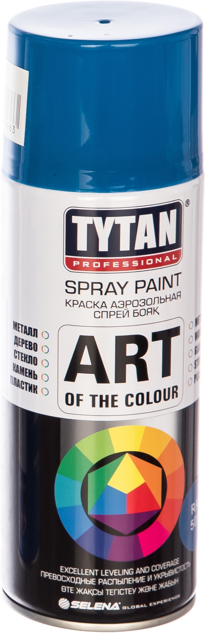 Краска TYTAN Professional Art of the colour синяя RAL5010 400мл аэрозольная