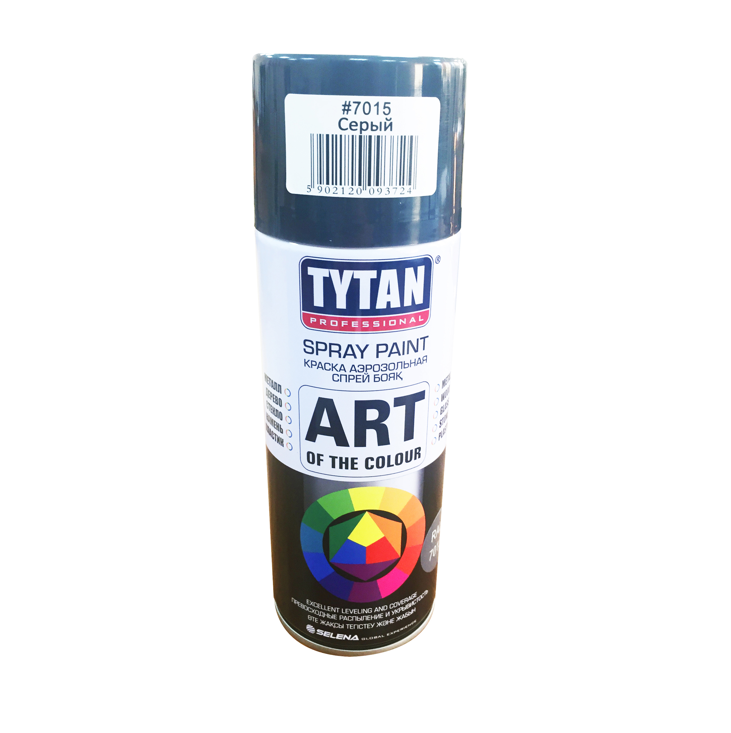 Краска TYTAN Professional Art of the colour серая RAL7015 400мл аэрозольная